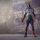 Illustration for article titled Northwesterns Very Literal Wounded Warrior Unis Have Blood Spatters